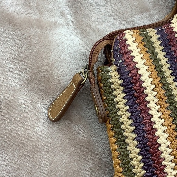 Relic Woven Multicolored Braided Handle Bag - Picture 5 of 12